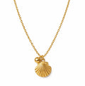 Serene Tides Seashell Necklace NVR-0477