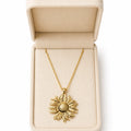 Radiant Sunflower Necklace NVR-0480