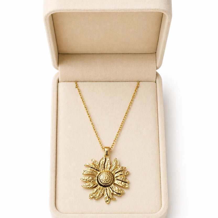 Radiant Sunflower Necklace NVR-0480