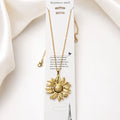 Radiant Sunflower Necklace NVR-0480