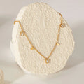 Baguette Crystal Droplet Necklace NVR -0487