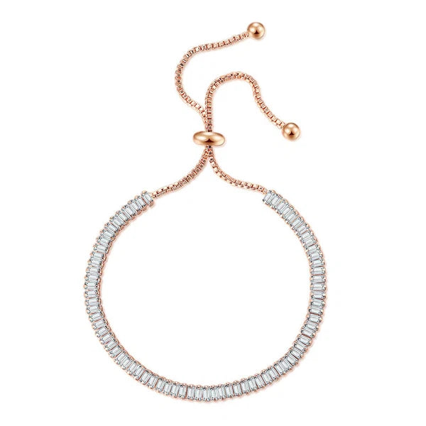 NAVIIRA Rose Radiance Tennis Bracelet