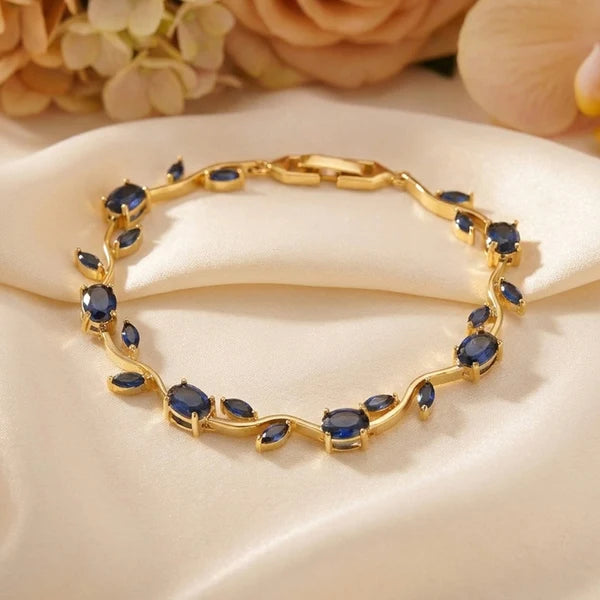 NAVIIRA Sapphire Tulip Bracelet
