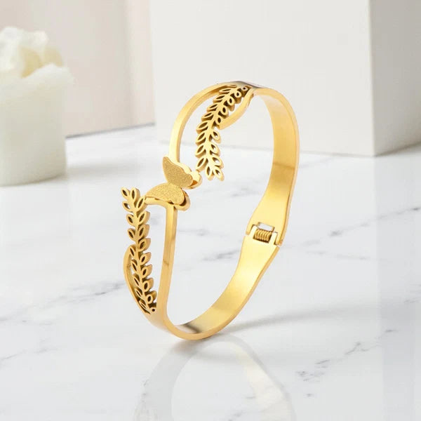 NAVIIRA Butterfly Grace Bangle Bracelet