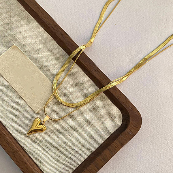 NAVIIRA Amora Layered Necklace