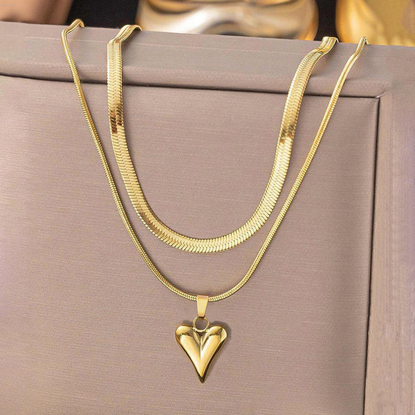NAVIIRA Amora Layered Necklace