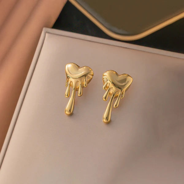 NAVIIRA Golden Muse Drop Earrings